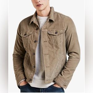 Levi's Corduroy Brown Trucker Jacket